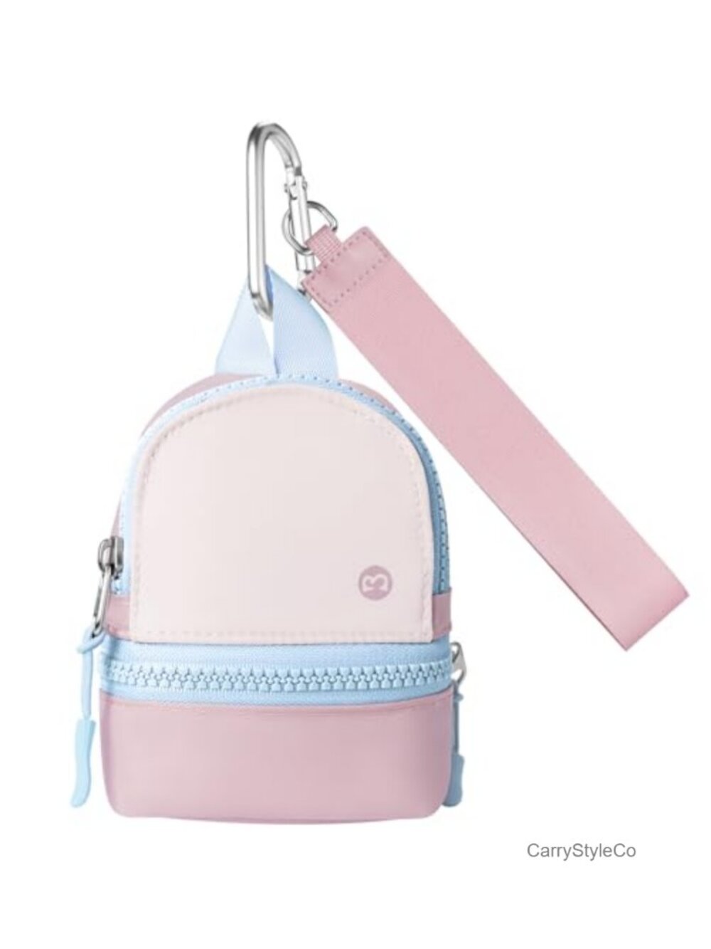Mini Backpack Keychain Wristlet Pouch Small Change Coin Purse Cute Zipper